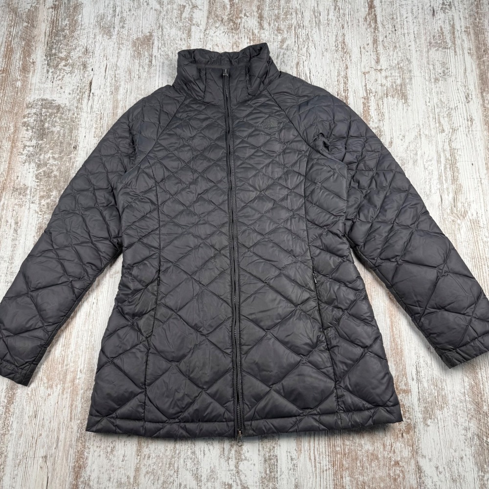 The North Face Jacket Womens Medium Black 550 Down Quilted Puffer Outdoor